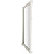 Beau 58 X 41.5 inch Antique White Mirror