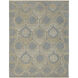 Soma 120 X 96 inch Charcoal / Light Olive / Light Beige Handmade Rug