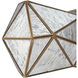 Geo-Gem 6 Light 62.2 inch Brass Antique Island Light Ceiling Light