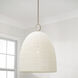 Natalia 1 Light 18 inch Aged Brass Pendant Ceiling Light