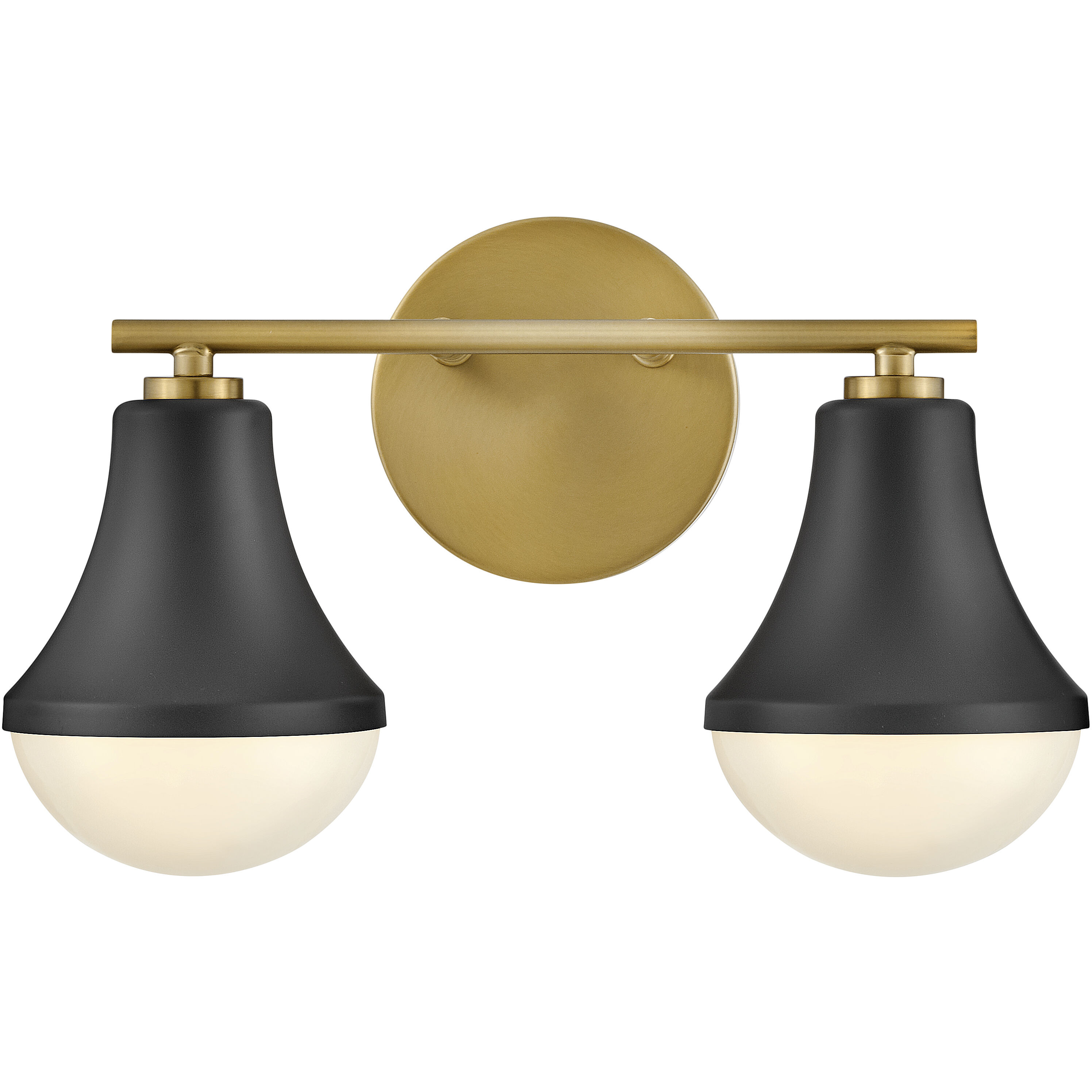 Haddie LED 14.5 inch Black Bath Light Wall Light