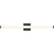 Maxx 36 inch Matte Black Bath Vanity Light Wall Light