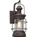 Atkins 1 Light 18 inch Heritage Bronze Outdoor Wall Sconce