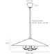 Manchester 8 Light 29.5 inch English Bronze Pendant Ceiling Light
