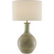 Loro 30.5 inch 150 watt Moss Green Table Lamp Portable Light