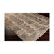 Jewel Tone II 96 X 30 inch Neutral and Brown Runner, Wool
