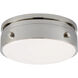 Thomas O'Brien Hicks LED 5.5 inch Polished Nickel Flush Mount Ceiling Light