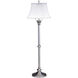 Newport 58 inch 100 watt Pewter Floor Lamp Portable Light