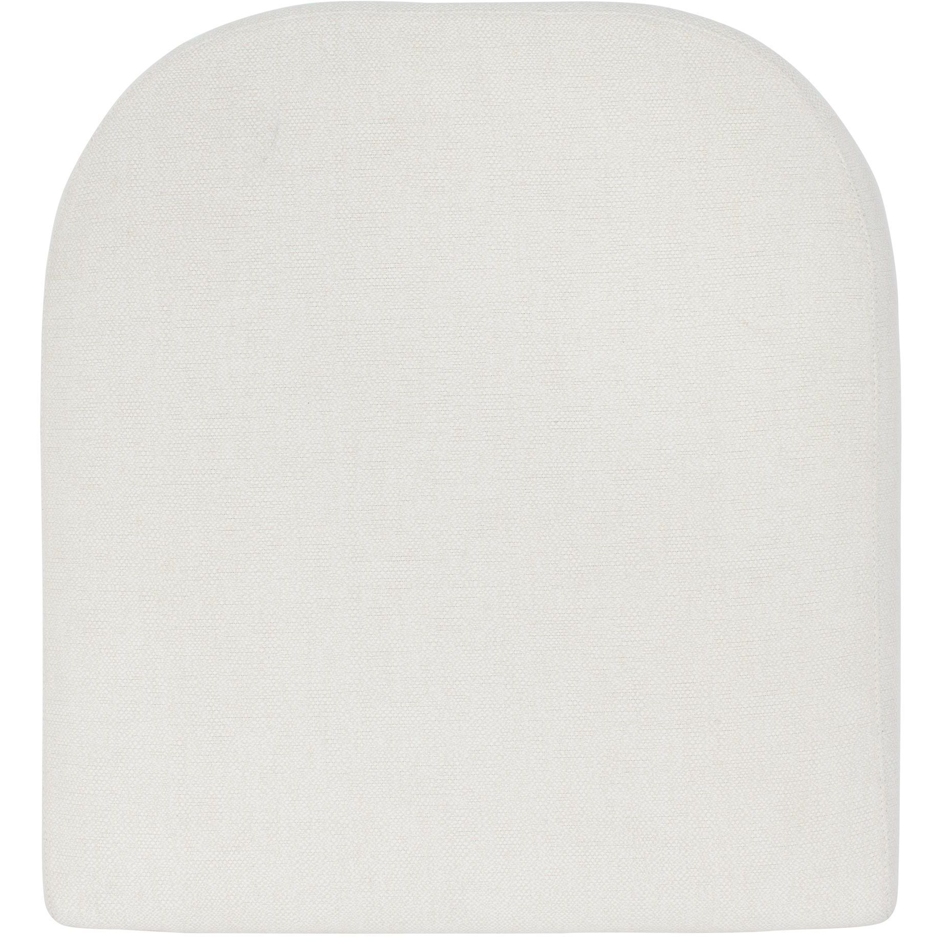 Bolster Back 38.5 inch Java Black and Oyster White Outdoor Counter Stool