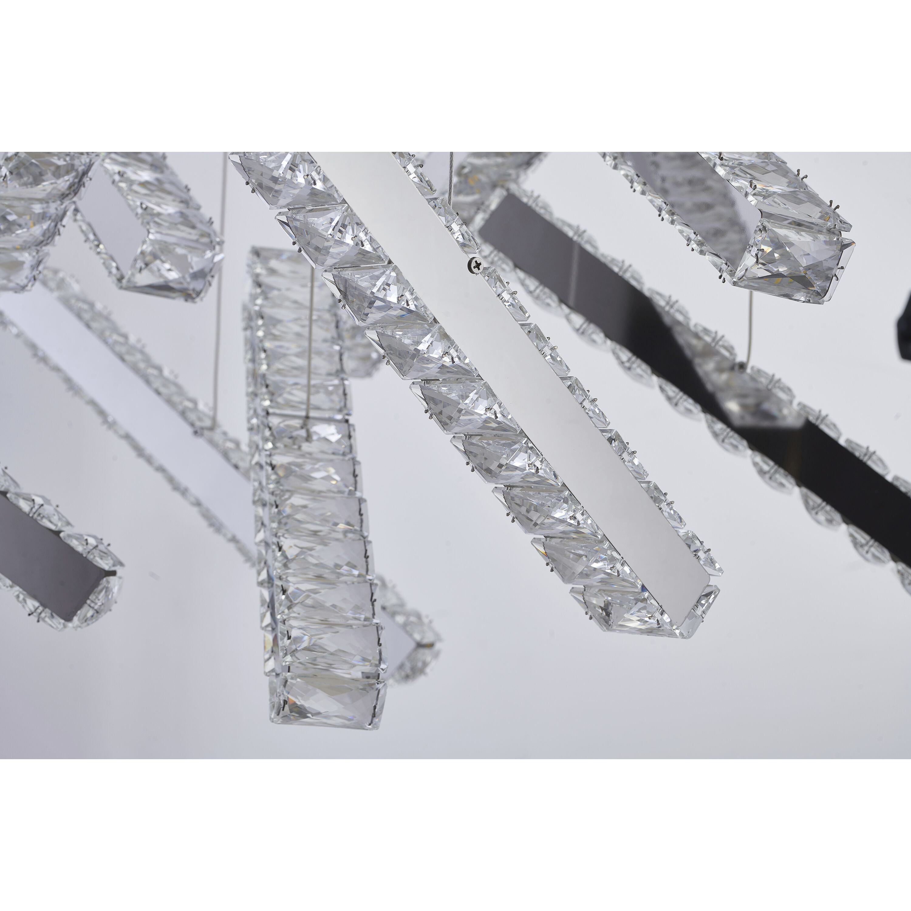 Canada LED 19.6 inch Chrome Chandelier Ceiling Light