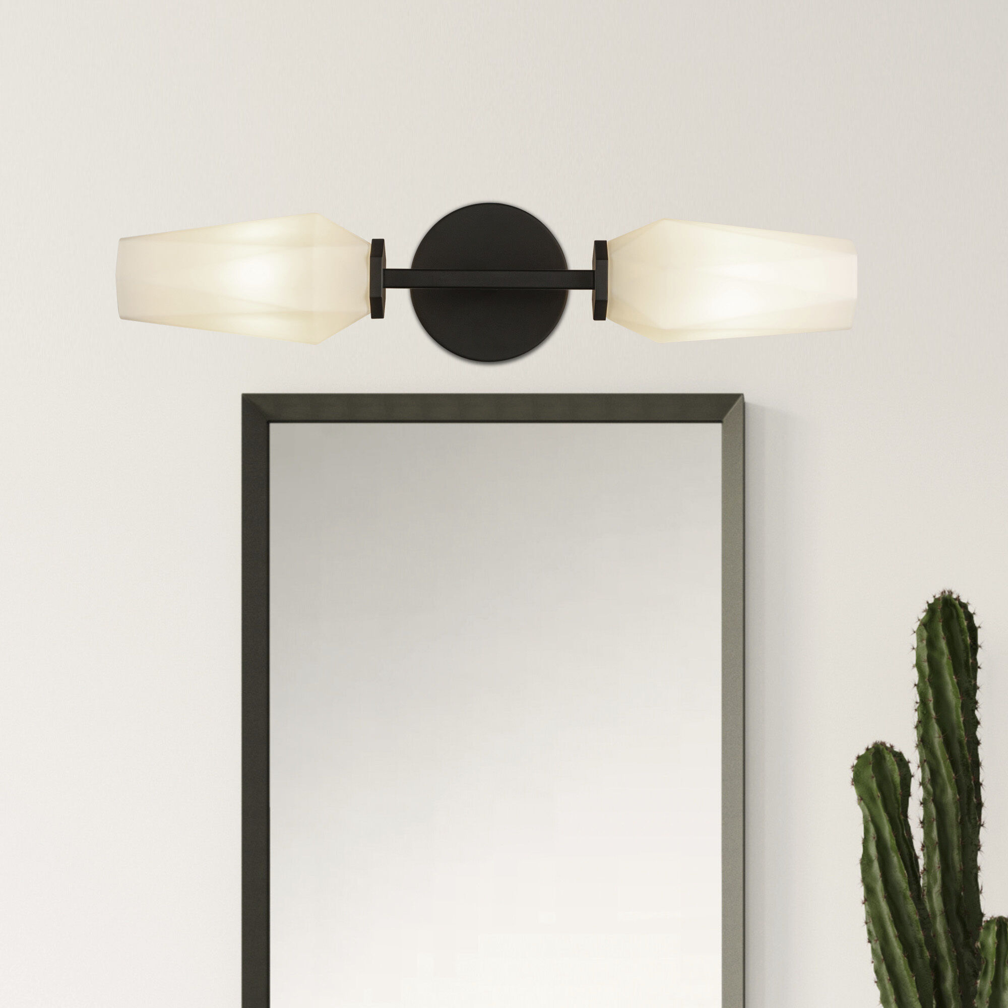 Alora Mood Krysta Wall/Vanity Light Wall Light in Matte Black