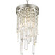 Winfield 1 Light 7 inch Antique Silver Mini Chandelier Ceiling Light