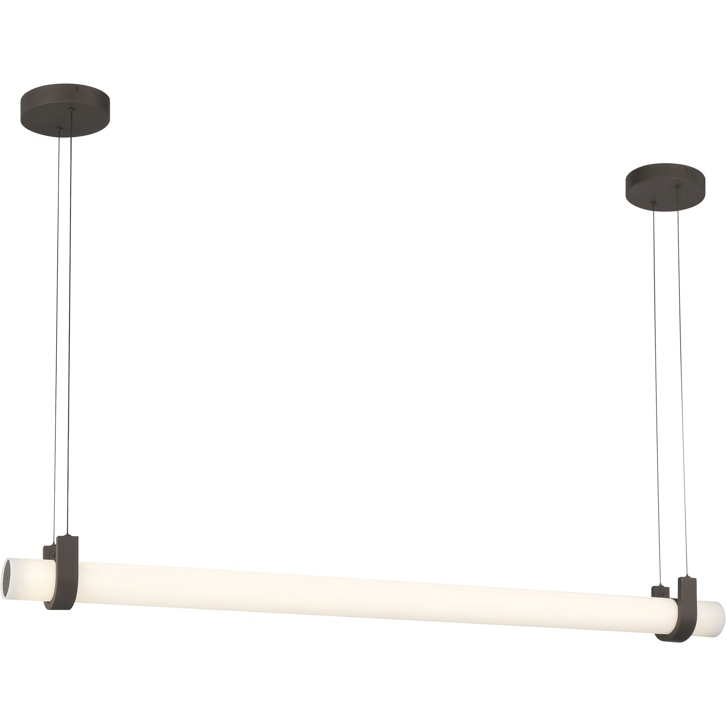 Sorelle LED 58 inch Dark Bronze Linear Chandelier Ceiling Light