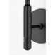 Mina LED 5 inch Glossy Black Wall Sconce Wall Light