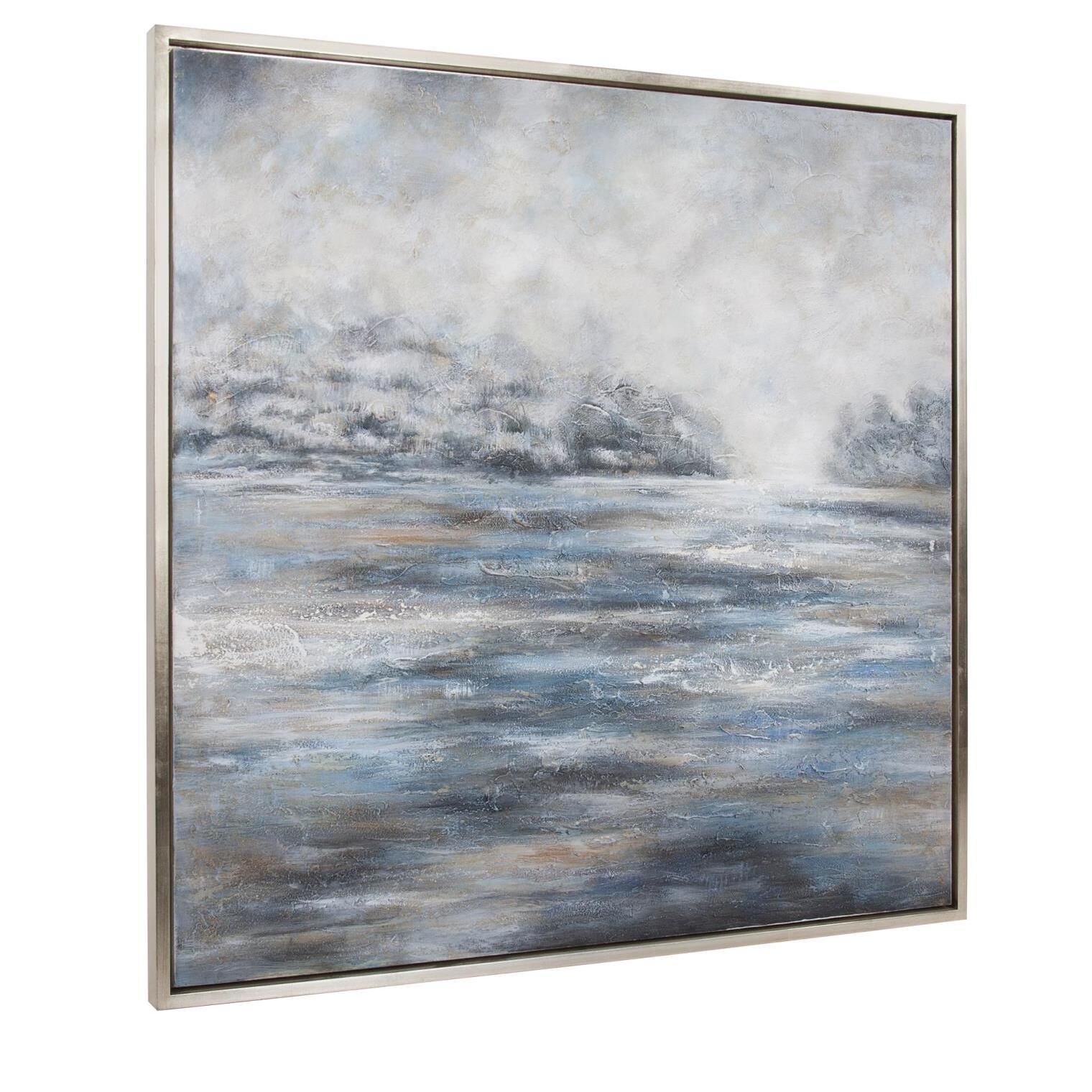 Dreaming of Sailing Away 40 X 40 inch Hand Painted Canvas