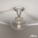Saddle Creek 1 Light 7.5 inch Brushed Nickel Mini Pendant Ceiling Light