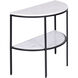 Lazlo 23.5 X 22 inch White Accent Table
