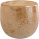 Golden Taffy 4 X 4 inch Vase, Small