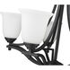 Lagoon 5 Light 26.5 inch Matte Black Chandelier Ceiling Light