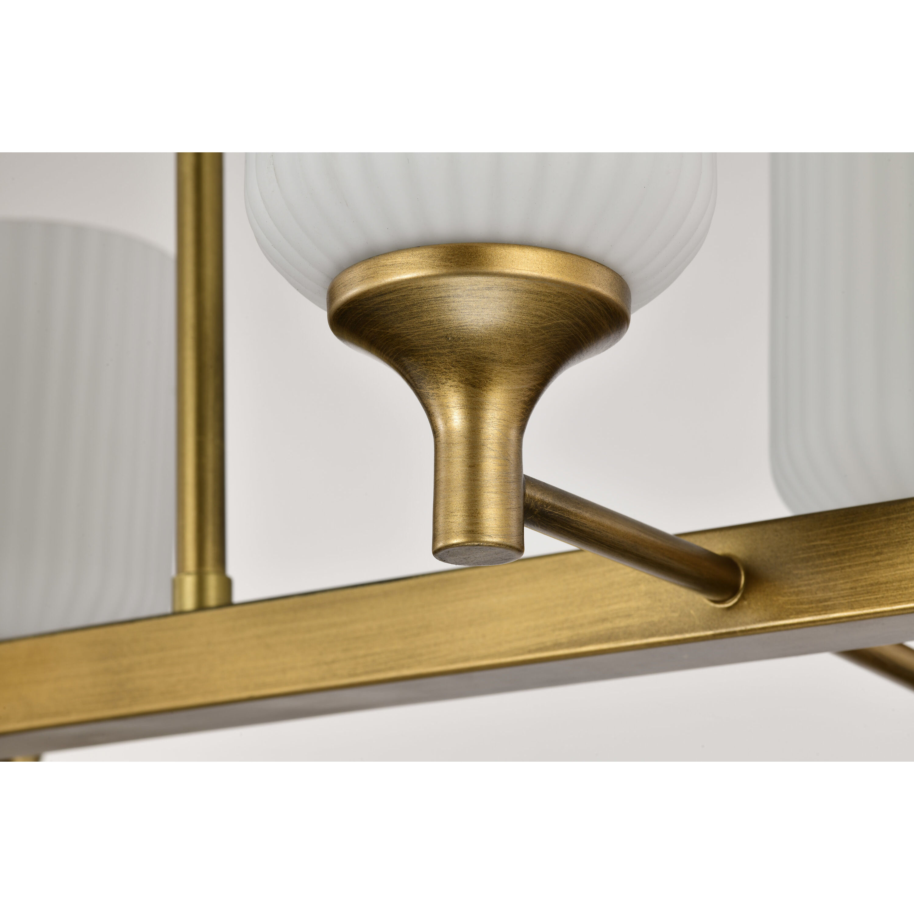 Solara 12 inch Natural Brass Pendant Ceiling Light
