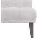 Phaedra Platinum Chaise