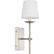 Eclipse 1 Light 5 inch Burnished Nickel Wall sconce Wall Light