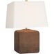 Amber Lewis Ruby 22.75 inch 15 watt Natural Terracotta Table Lamp Portable Light