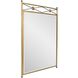 Derbyshire 50 X 36 inch Antique Gold Mirror