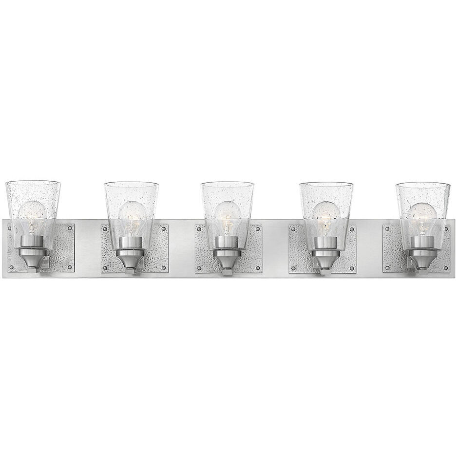 Jackson 5 Light 38.25 inch Bathroom Vanity Light