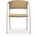 Zola GE Natural Outdoor Dining Chair, Set of 2