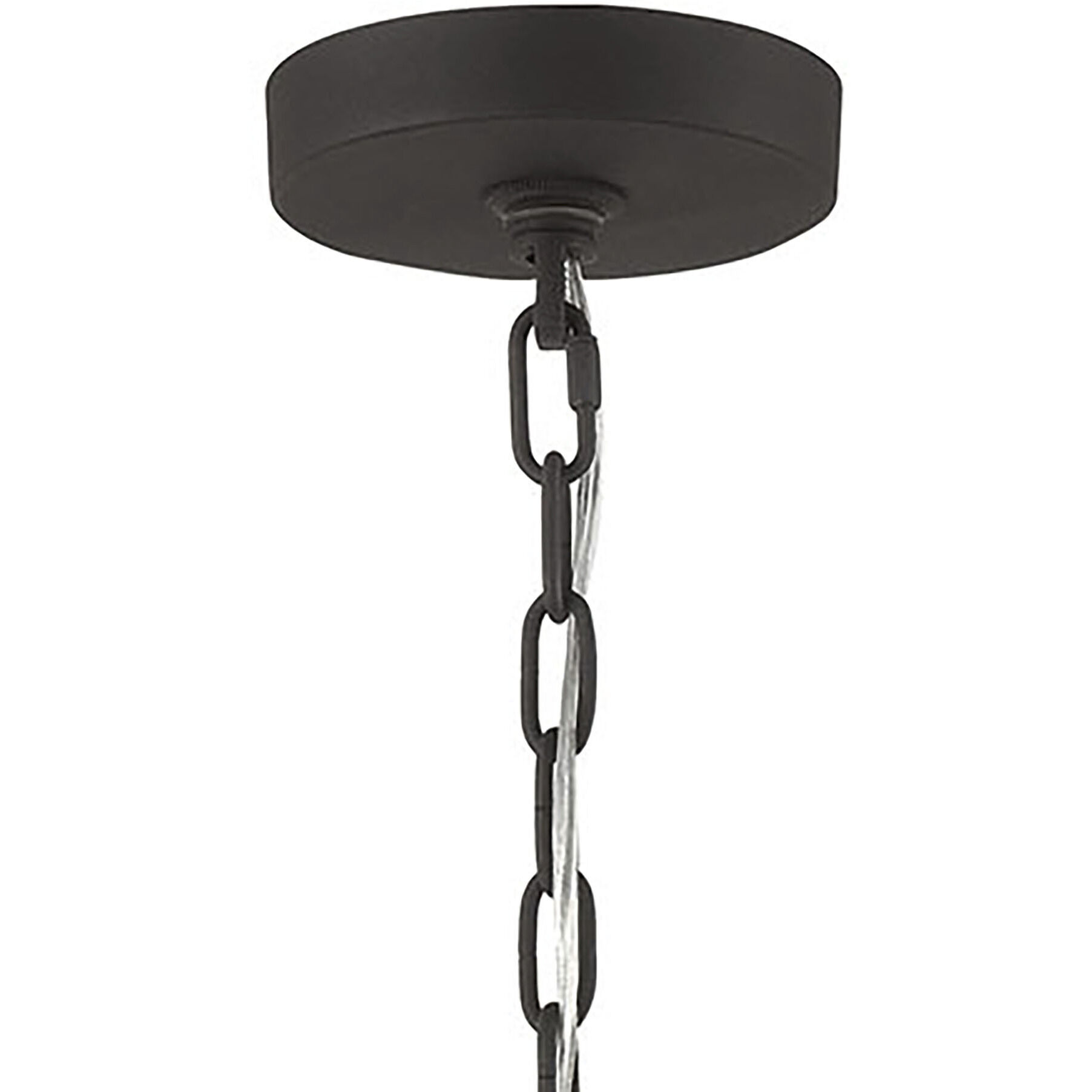 Salinger 6 Light 19 inch Charcoal with Satin Nickel Pendant Ceiling Light