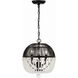 Duval Pendant Ceiling Light in Matte Black