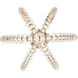 Pearl LED 28 inch Legacy Brass Flush Mount Ceiling Light