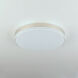 Illuminaire II LED 11 inch Polished Chrome Flush Mount Ceiling Light