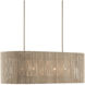 Mereworth 5 Light 42.25 inch Beige Chandelier Ceiling Light