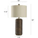 Ella 32 inch 150.00 watt Bronze Oak Table Lamp Portable Light