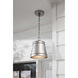 Galveston 1 Light 9.25 inch Galvanized Pendant Ceiling Light