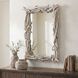 Rooted 44 X 32.5 inch Teak Wood Mirror