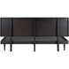 Pablo Black Bed, King