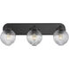 Kasbah 3 Light 25.5 inch Oil Rubbed Bronze Bath Vanity Wall Light