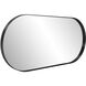 Steele 40 X 17.75 inch Black Mirror