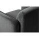 Fallon Grey Slipper Chair, Accent Chair
