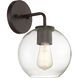 Farmhouse Outdoor Wall Lantern in Oil Rubbed Bronze