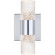 Vega LED 5 inch Chrome Wall Sconce Wall Light 