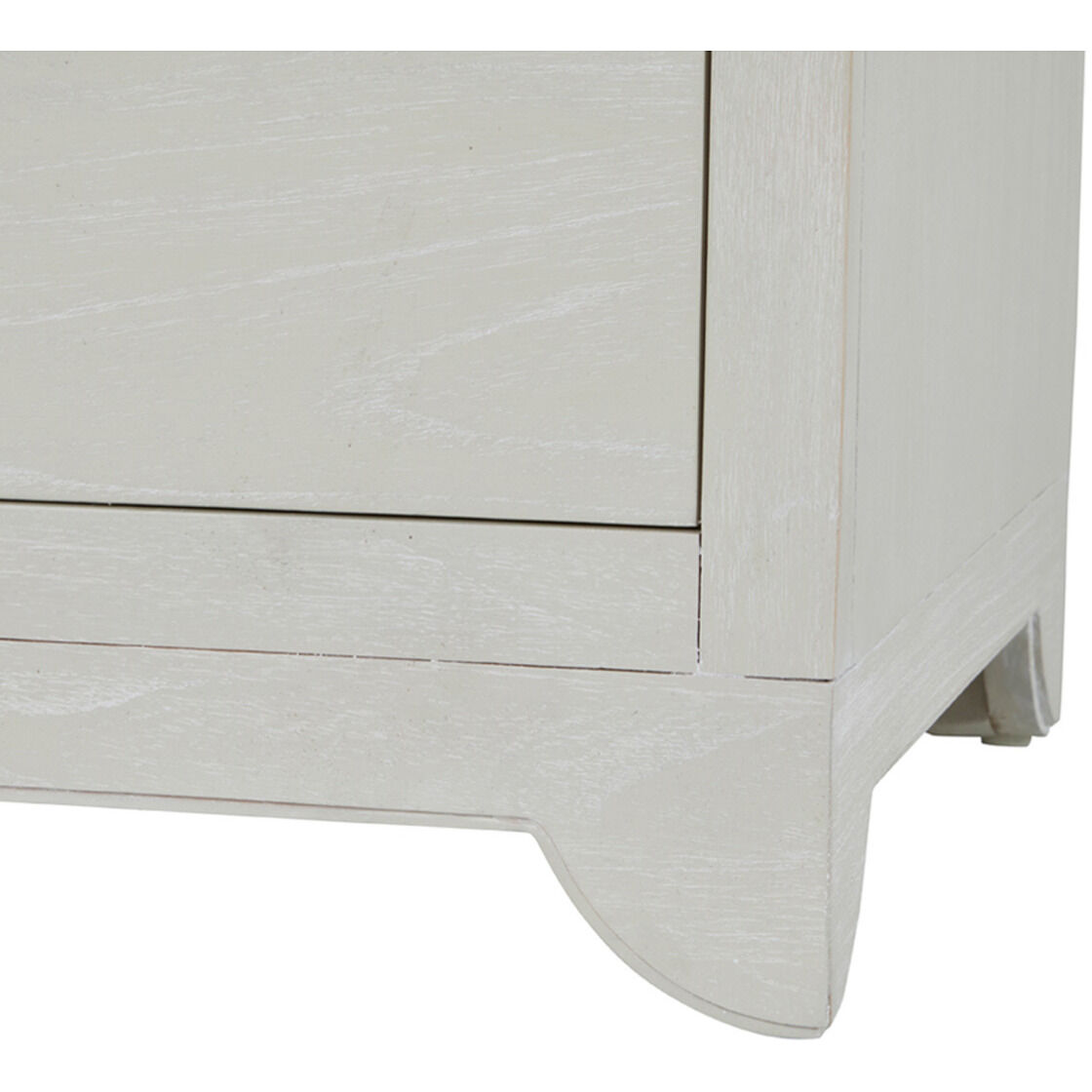 Fairmont Cerused White / Stained Gold Dresser