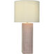 Augustus 32 inch 150 watt Pink Peony Table Lamp Portable Light