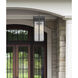 Fortis 3 Light 12.75 inch Sand Black Outdoor Chain Mount Ceiling Fixture