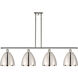 Ballston Dome 4 Light 48 inch Polished Nickel Island Light Ceiling Light