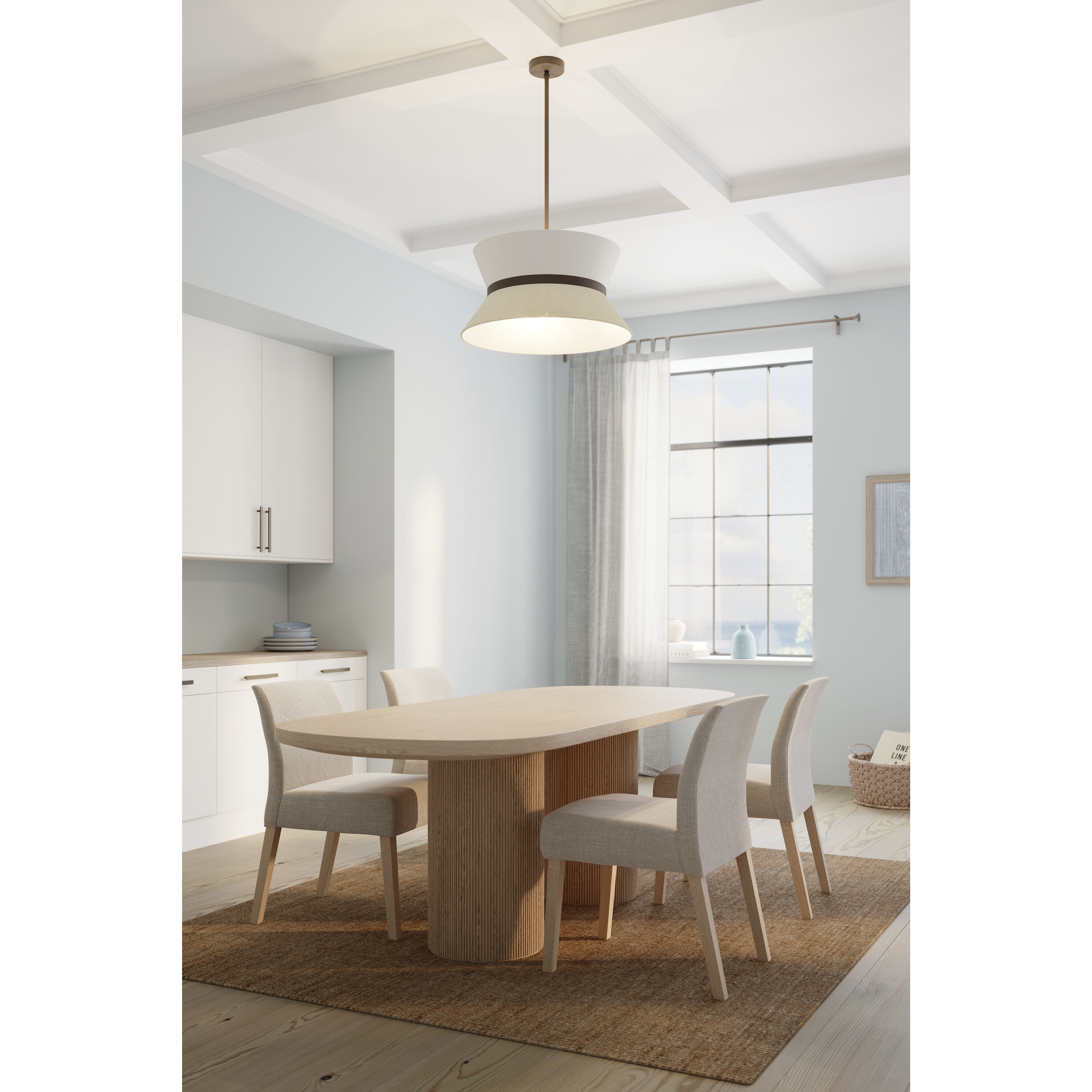 Aurellan 3 Light 24.25 inch Plated Dark Bronze Pendant Ceiling Light