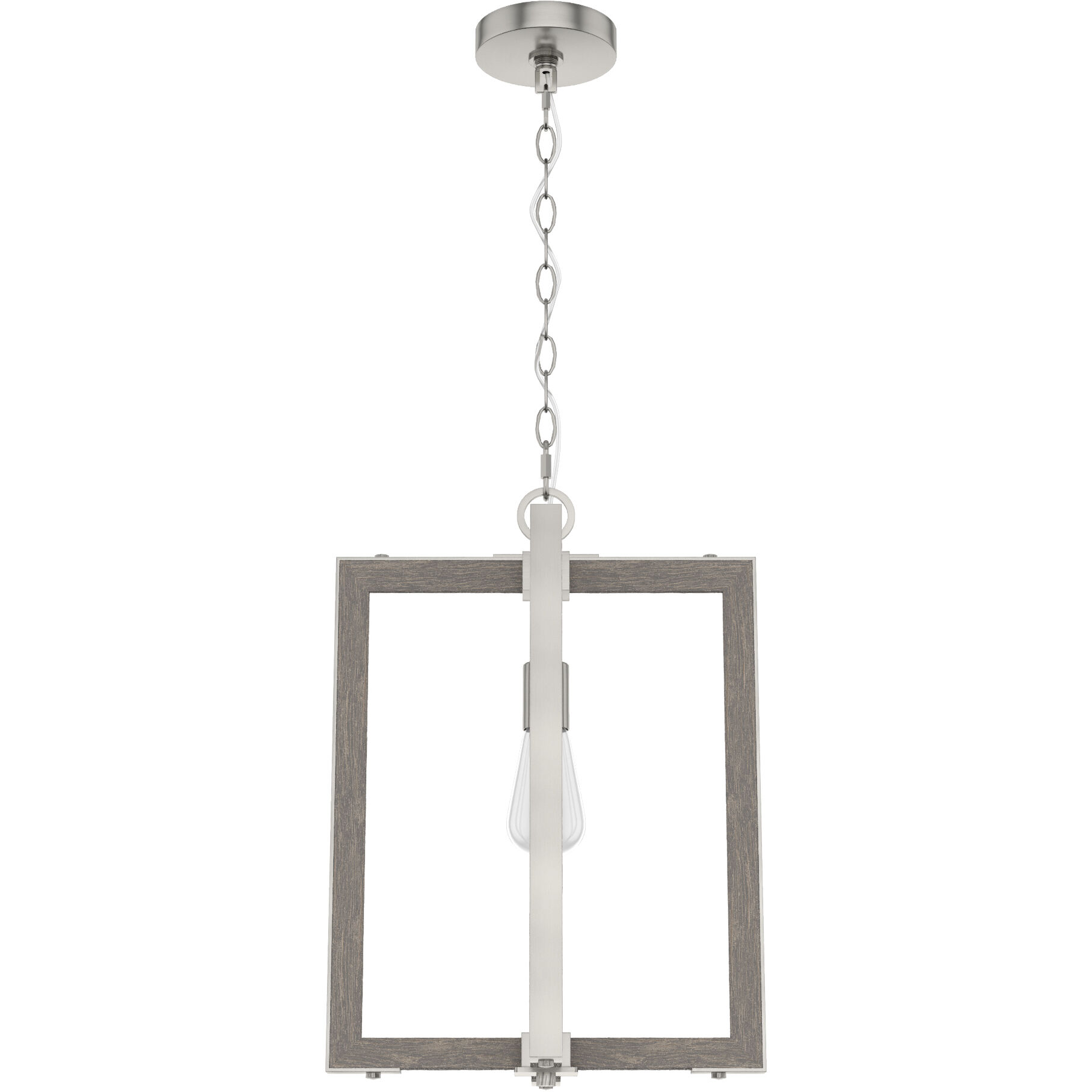 Woodburn 1 Light 14 inch Brushed Nickel Pendant Ceiling Light
